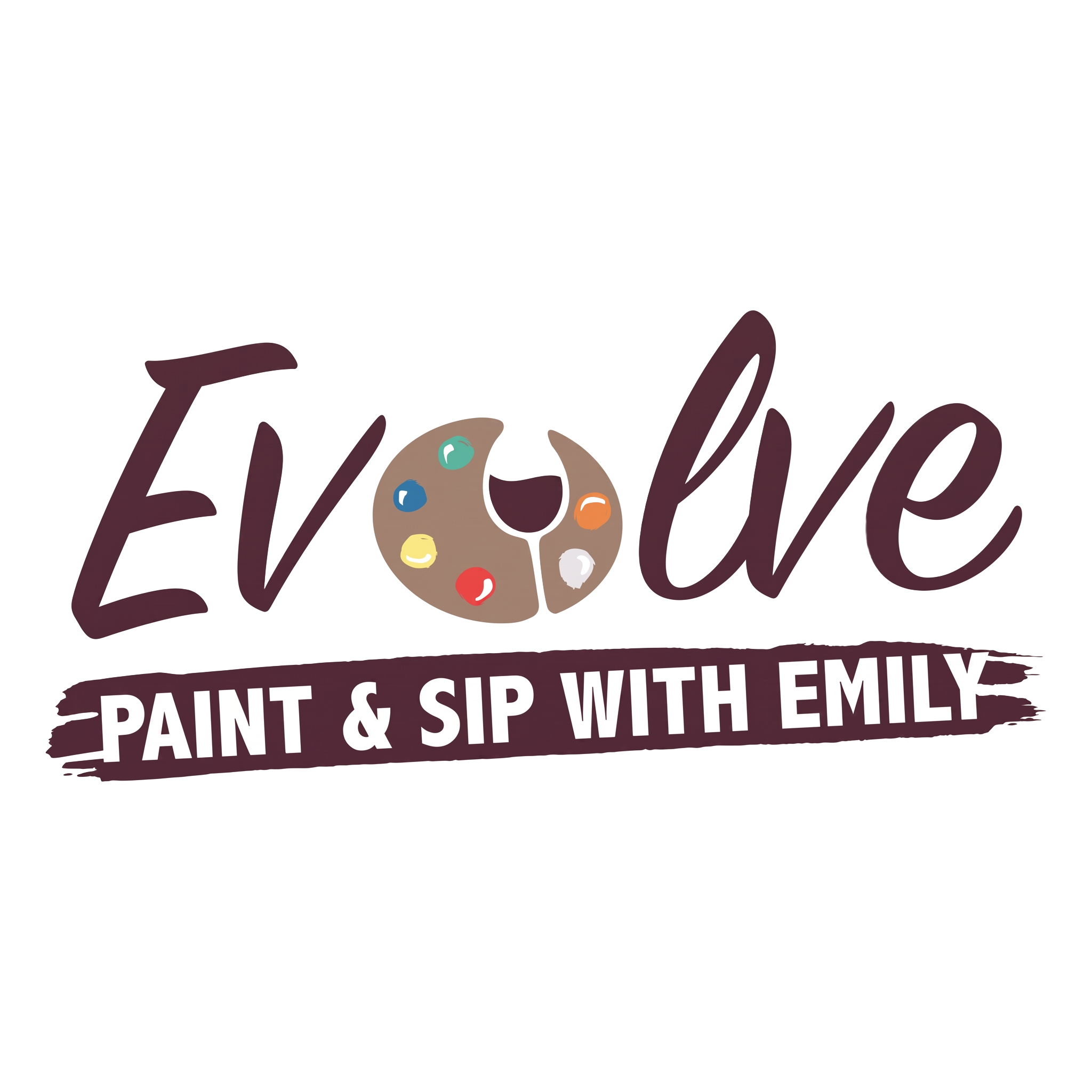 Evolve Paint & Sip logo